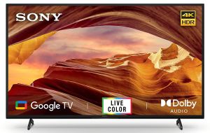 Sony Bravia 108 cm (43 inches) 4K Ultra HD Smart LED Google TV KD-43X70L (Black)