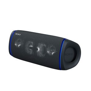 Sony SRS-XB43 Wireless Extra Bass Bluetooth Speaker with 24 Hours Battery Life, Party Lights, Party Connect, Waterproof, Dustproof, Rustproof, Speaker with Mic, Loud Audio for Phone Calls (Black)