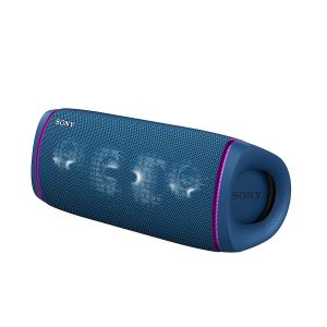 Sony SRS-XB43 Wireless Extra Bass Bluetooth Speaker with 24 Hours Battery Life, Party Lights, Party Connect, Waterproof, Dustproof, Rustproof, Speaker with Mic, Loud Audio for Phone Calls (Blue)