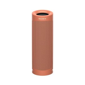 Sony SRS-XB23 Wireless Extra Bass Bluetooth Speaker with 12 Hours Battery Life, Party Connect, Waterproof, Dustproof, Rustproof, Speaker with Mic, Loud Audio for Phone Calls (Red)