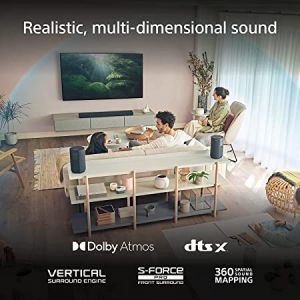 Sony HT-A3000 A Series Premium Soundbar 3.1ch 360 Spatial Sound Mapping surround sound Home theatre system with Dolby Atmos (Bluetooth, 360 Reality Audio ,HDMI eArc & Optical)