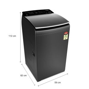 360° Bloomwash Pro 7.5 Kg Fully Automatic Top Load Washing Machine ( In-Built Heater, Graphite, 5 Star)