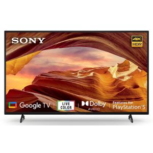 Sony Bravia 126 cm (50 inches) 4K Ultra HD Smart LED Google TV KD-50X75L (Black)