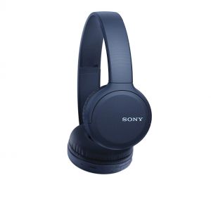 Sony Wireless Headphones WH-CH510: Wireless Bluetooth On-Ear Headset with Mic for phone-call, Blue