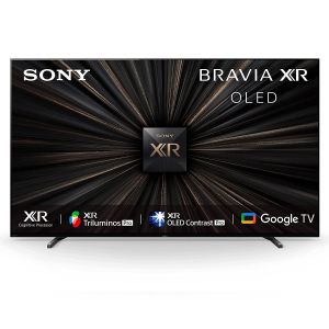 Sony Bravia 139 cm (55 inches) XR series 4K Ultra HD Smart OLED Google TV XR-55A80J (Black) (2021 Model) | with Alexa Compatibility