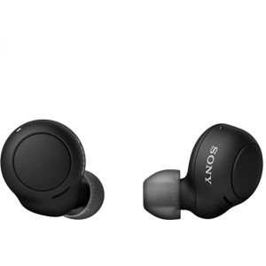 Sony WF-C500 Truly Wireless Bluetooth Earbuds with 20 Hours Battery Life, True Wireless Earbuds with Mic for Phone Calls, Quick Charge, Fast Pair, 360 Reality Audio, Upscale Music - DSEE (Black)