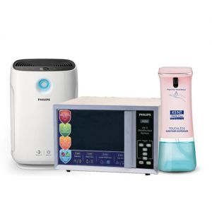 Philips Air Purifier + Philips Disinfection System + Kent Sanitiser