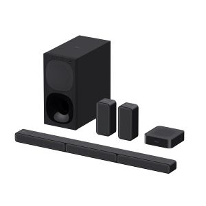 Sony HT-S40R Real 5.1ch Dolby Audio Soundbar for TV with Subwoofer & Wireless Rear Speakers, 5.1ch Home Theatre System (600W, Bluetooth & USB Connectivity,HDMI & Optical Connectitvity, Sound Mode)