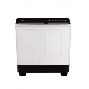 Haier 8.2 kg Semi-Automatic Top Loading Washing Machine (HTW82-178BK, Black)