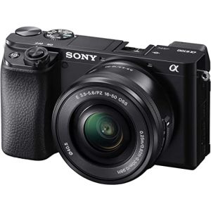 Sony Alpha ILCE 6100L 24.2 MP Mirrorless Digital SLR Camera with 16-50 mm Power Zoom Lens