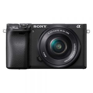Sony Alpha ILCE-6400L 24.2MP Mirrorless Camera (Black) with 16-50mm Power Zoom Lens 