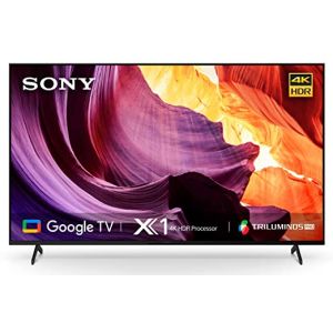  Sony Bravia 139 cm (55 inches) 4K Ultra HD Smart LED Google TV KD-55X80K (Black)