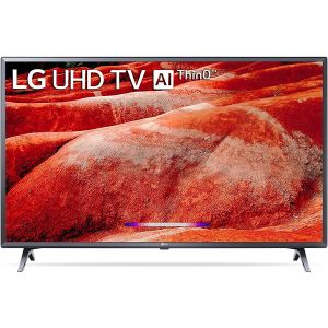 LG 108 cms (43 inches) 4K Ultra HD Smart LED TV 43UM7780PTA | with Built-in Alexa (Ceramic Black) (2019 Model)
