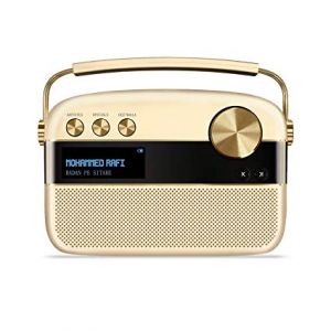Saregama Carvaan Champagne Gold - Sound by HARMAN/ KARDON 10 Bluetooth Home Audio Speaker  (Champagne Gold, Stereo Channel)